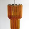 Handblown Murano glass — Quadriedri Amber