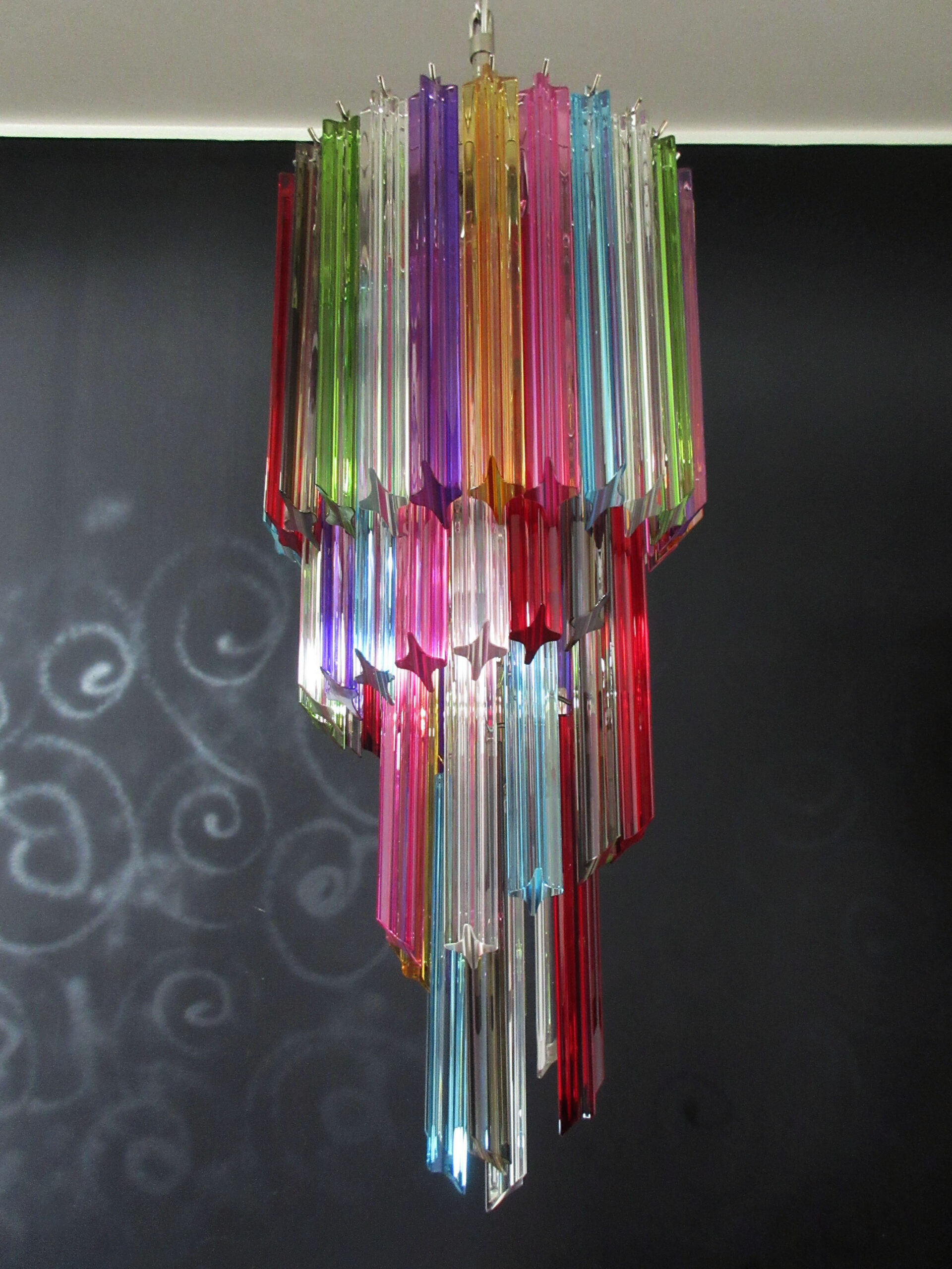 Handblown Murano glass — Quadriedri Multicolour