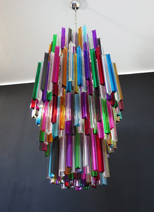Handblown Murano glass — Triedri Multicolour