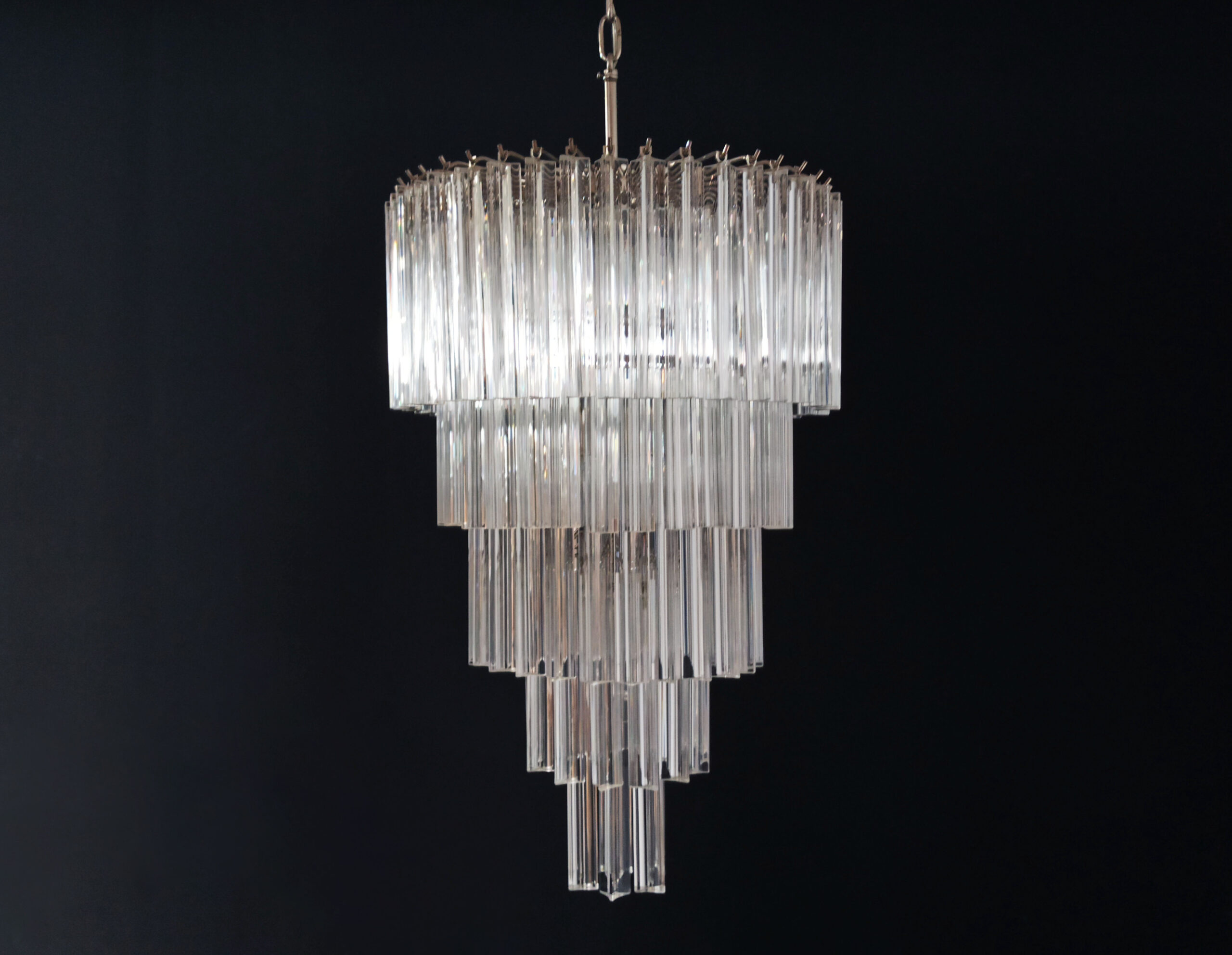 Handblown Murano glass — Triedri Transparent