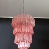 Handblown Murano glass — Quadriedri Pink