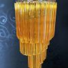 Handblown Murano glass — Quadriedri Amber