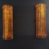 Munblåst Murano-glas — Triedri Amber