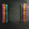 Munblåst Murano-glas — Triedri Multicolour