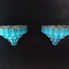 Handblown Murano glass — Quadriedri Blue