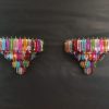 Handblown Murano glass — Quadriedri Multicolour