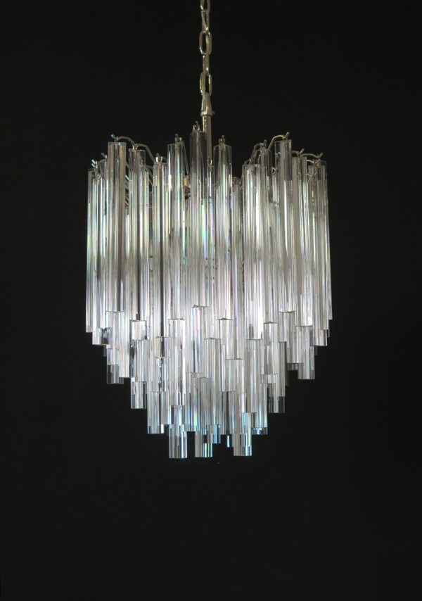 Handblown Murano glass — Triedri Transparent