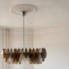 Murano Poliedri Chandelier – 84 Poliedri Glass — handblown Murano glass, made in Italy