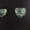 Murano Disks Wall Sconce – 6 Glass Discs – Set of 2 — handblown Murano glass, made in Italy