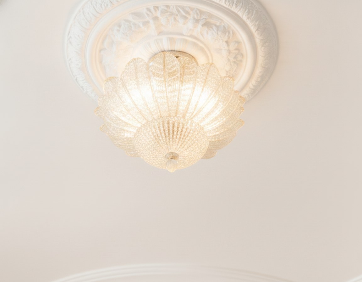Murano Flower Chandelier – 24 Glass Flowers — handblown Murano glass, made in Italy