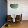 Murano Tubular Chandelier – 101 Glass Prisms — handblown Murano glass, made in Italy