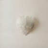 Handblown Murano Carved Wall Sconce – Set of 2 — single sconce on the wall