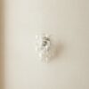 Murano Crostoli Wall Sconce – Set of 2 — handblown Murano glass, made to order in Italy