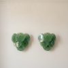Handblown Murano Disks Wall Sconce – 6 Glass Discs – Set of 2 mounted on the wall