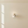 Handblown Murano Disks Wall Sconce – Set of 2 — single sconce on the wall