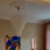 Handblown Murano Drops Chandelier – 85 Glass Drops in a Swedish home — ODO Items