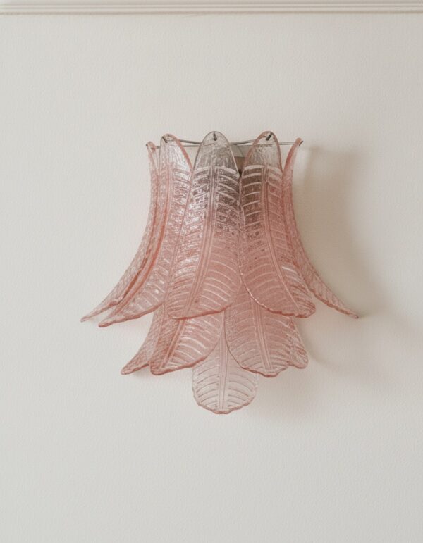 Murano Felci Wall Sconce – Set of 2 — handblown Murano glass, made to order in Italy