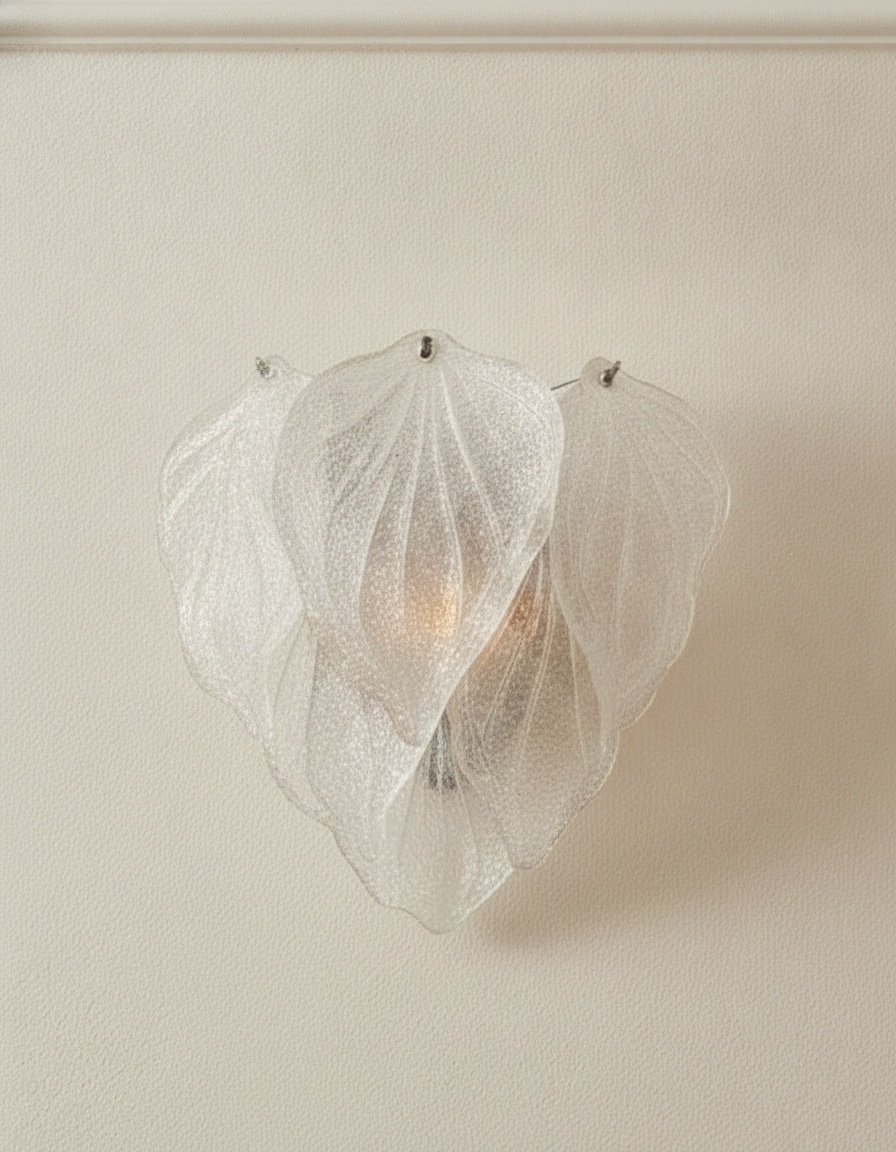 Murano Fiammette Wall Sconce – Set of 2 — handblown Murano glass, made to order in Italy
