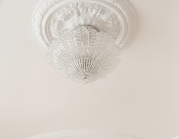 Flush-mount Murano flower plafond