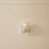 Murano Lattimo Wall Sconce – 10 Lattimo Glass – Set of 2 — handblown Murano glass, made to order in Italy