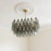Murano Poliedri Ceiling Light – Carlo Scarpa Style — handblown Murano glass, made in Italy