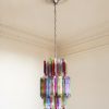 Handblown Murano Quadriedri Chandelier – 167 Quadriedri Glass