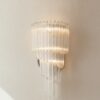 Murano Quadriedri Wall Sconce – 41 Quadriedri Glass – Set of 2 — handblown Murano glass, made to order in Italy