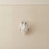 Handblown Murano Rondini Wall Sconce – 12 Rondini Glass – Set of 2 — single sconce on the wall