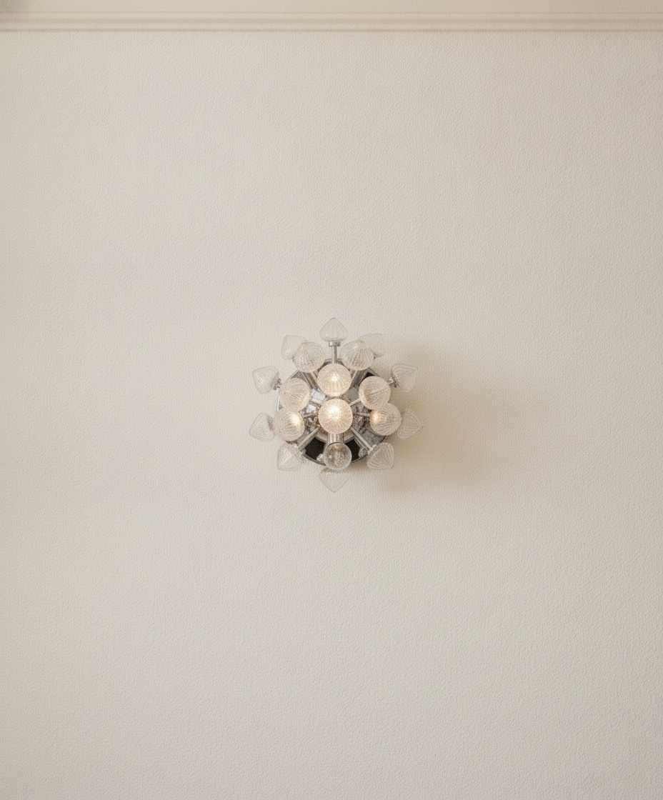 Murano Sputnik Wall Sconce – Set of 2 — handblown Murano glass, made to order in Italy