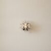 Handblown Murano Sputnik Wall Sconce – Set of 2 — single sconce on the wall