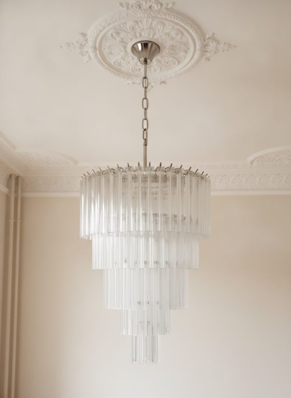 Murano Triedri Chandelier – 111 Triedri Glass