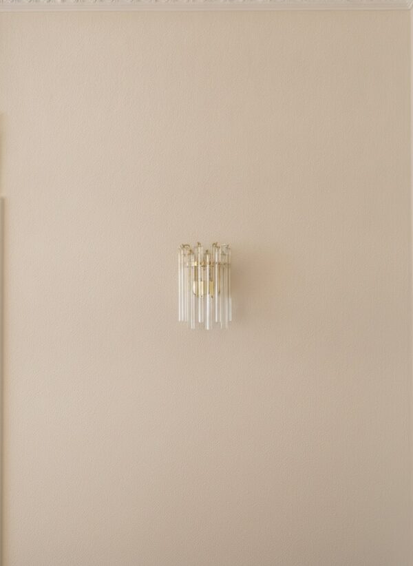 Murano Triedri Wall Sconce – Set of 2 — handblown Murano glass, made to order in Italy