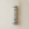 Handblown Murano Triedri Wall Sconce – Set of 2 — single sconce on the wall