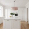 Murano Tubular Chandelier – 101 Glass Prisms