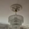 Handblown Murano Tiered Chandelier – 80 Glasses in a Swedish home — ODO Items