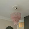 Handblown Murano Tiered Chandelier – 78 Glasses in a Swedish home — ODO Items