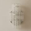 Murano Tubular Wall Sconce – Set of 2 — handblown Murano glass, made to order in Italy