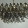 Murano Poliedri Ceiling Light – Carlo Scarpa Style — handblown Murano glass, made in Italy