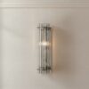 Smoked Murano Triedri Column Wall Sconces – Set of 2 — handblown Murano glass, made to order in Italy