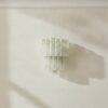 Wisteria Murano Tube Wall Sconces – 13 Glass Tubes – Set of 2 — handblown Murano glass, made to order in Italy